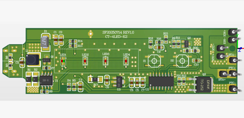 無線直發梳方案，直卷兩用小巧便攜